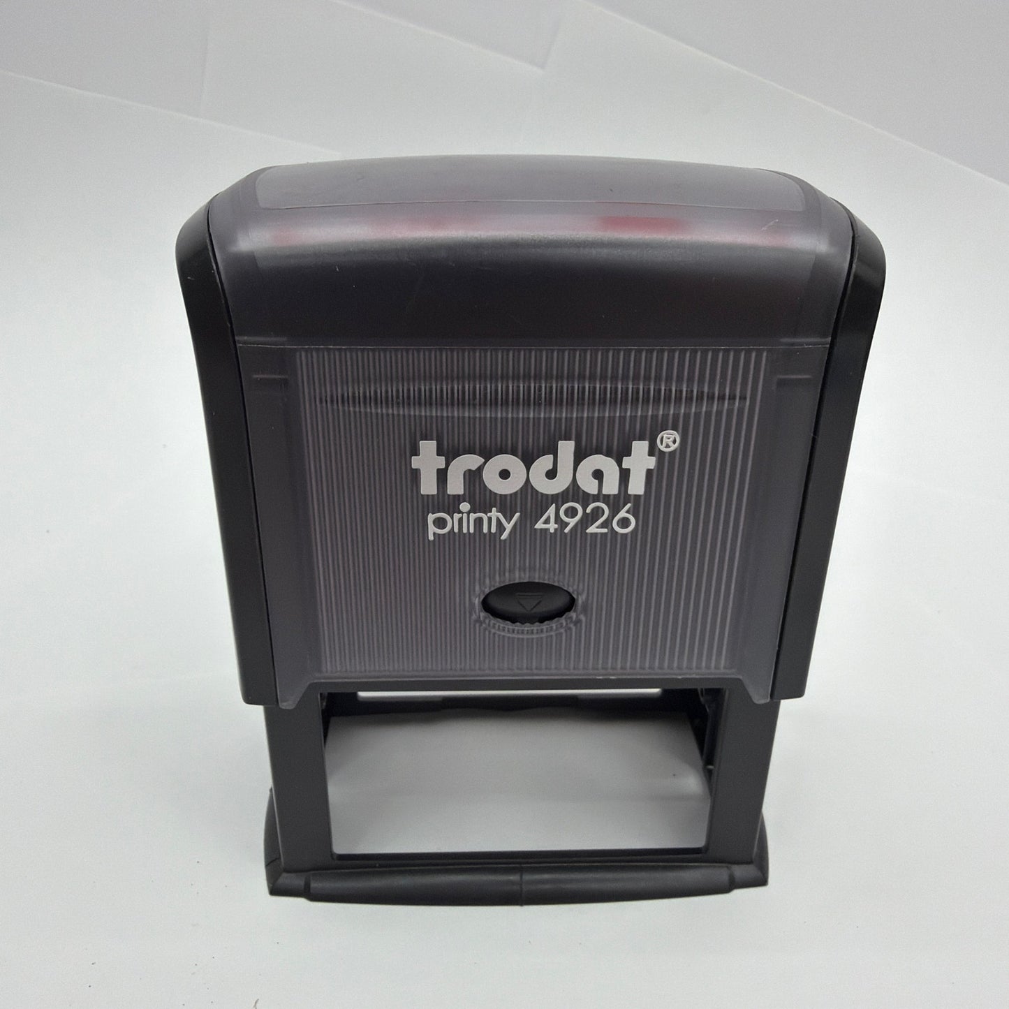 Trodat Printy 4926 Self-Inking This Side Up Stamp Red Ink