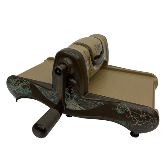 Sizzix BIGkick Model 02 Die Cutting Embossing Machine Brown Tan