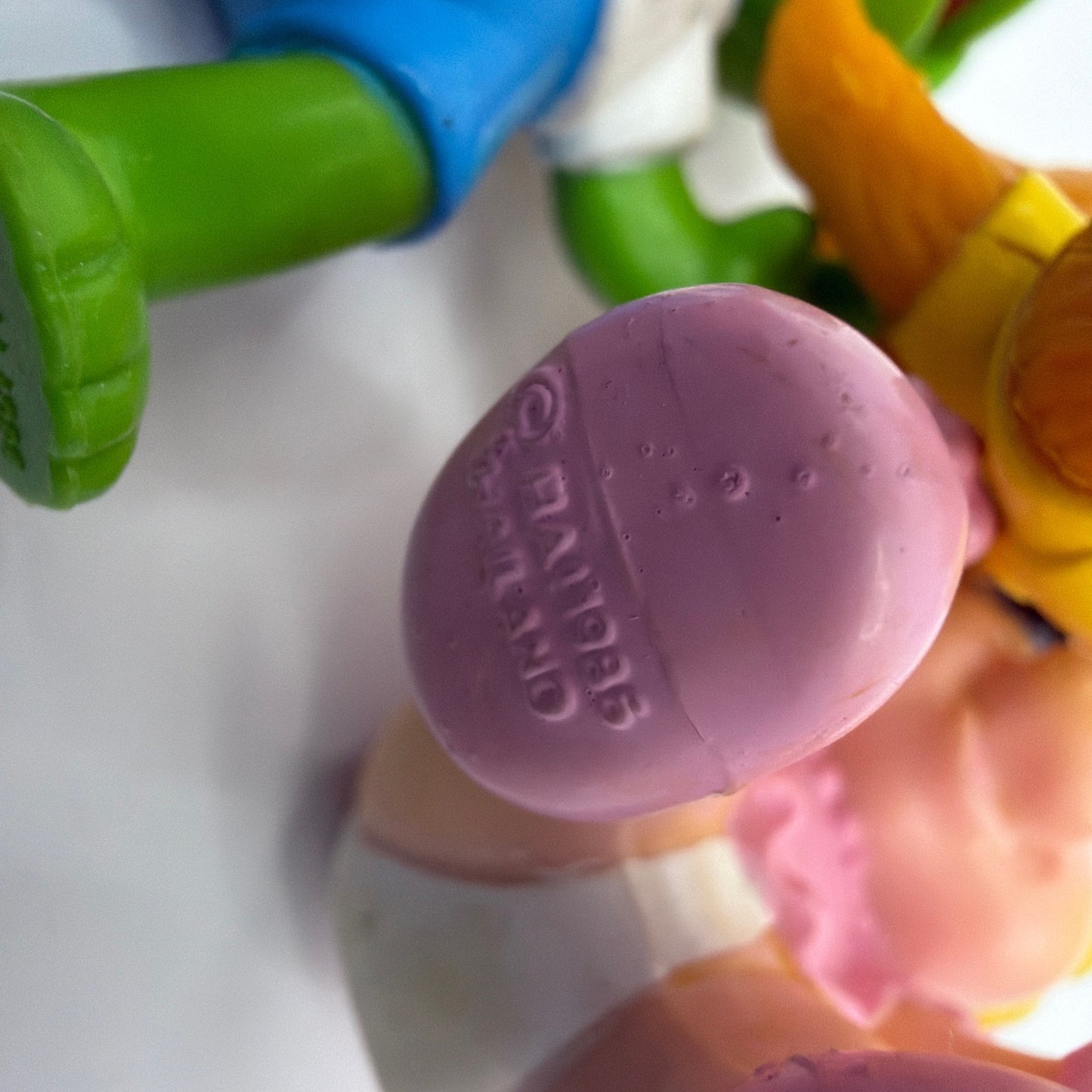 Vintage 1986 McDonald's Muppet Babies Toys Lot of 4 Kermit Piggy Fozzie Gonzo