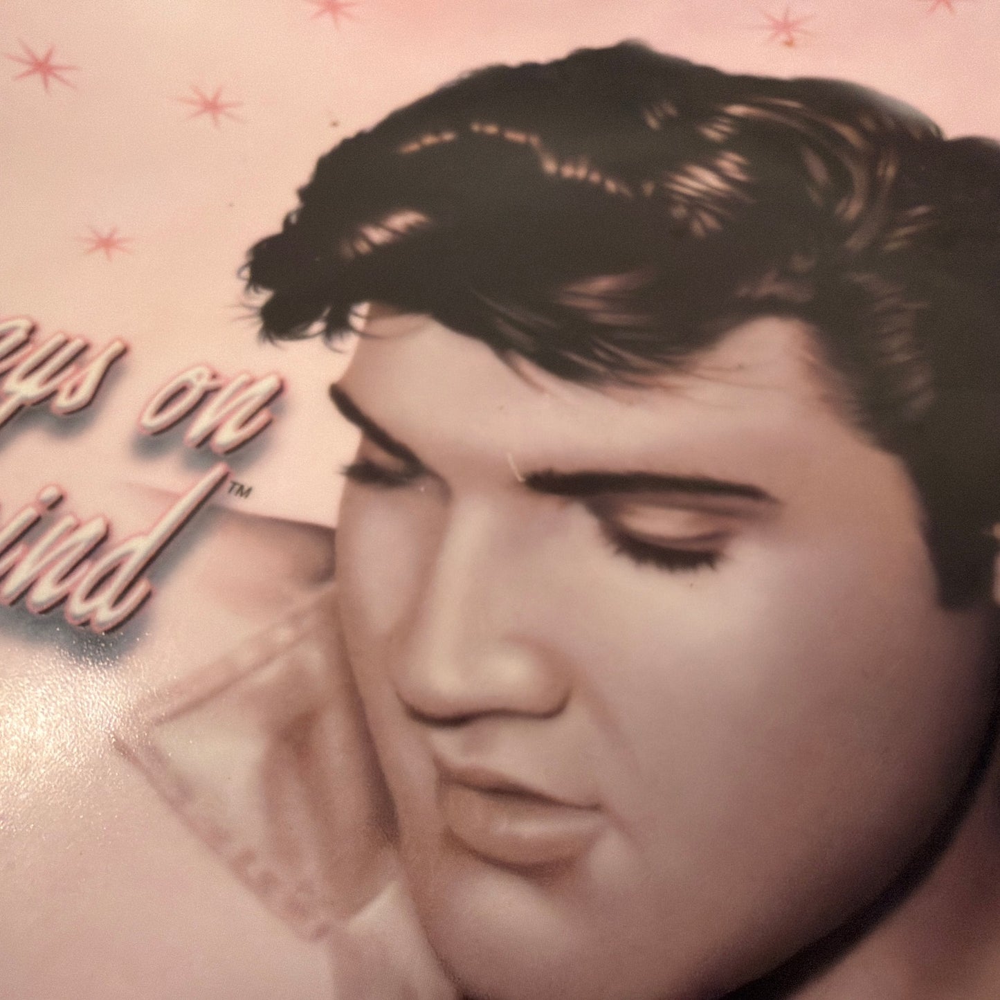 Elvis Presley Always on My Mind Decorative Plate 8 Inch