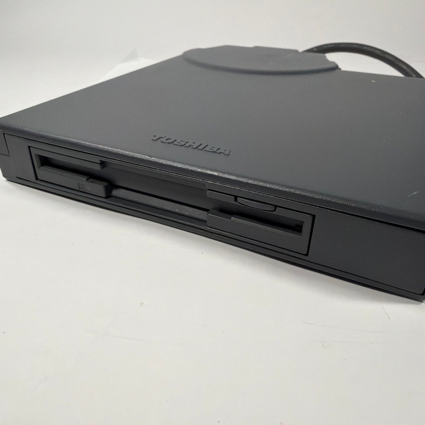 Toshiba FDD Attachment Case w External 3.5in Floppy Drive Module Gray Made in JP