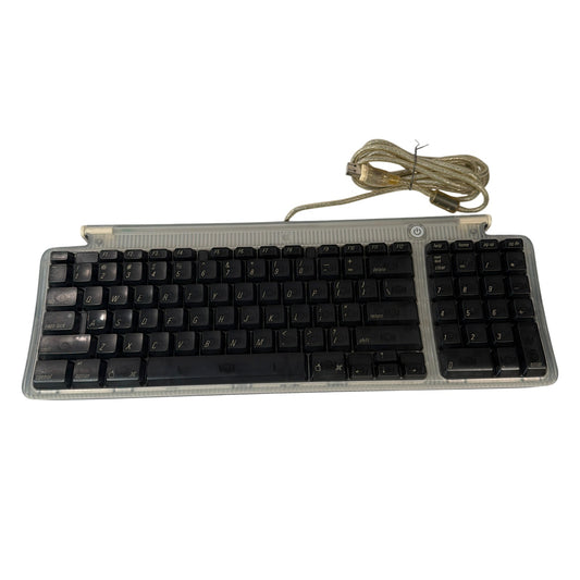 Apple USB Wired Keyboard Model M2452 Graphite/Translucent w/ Numeric Keypad