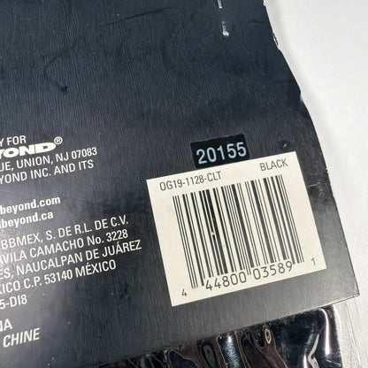 ORG Well Organized Black Hanger Clips Set of 12 for Slimline Hangers