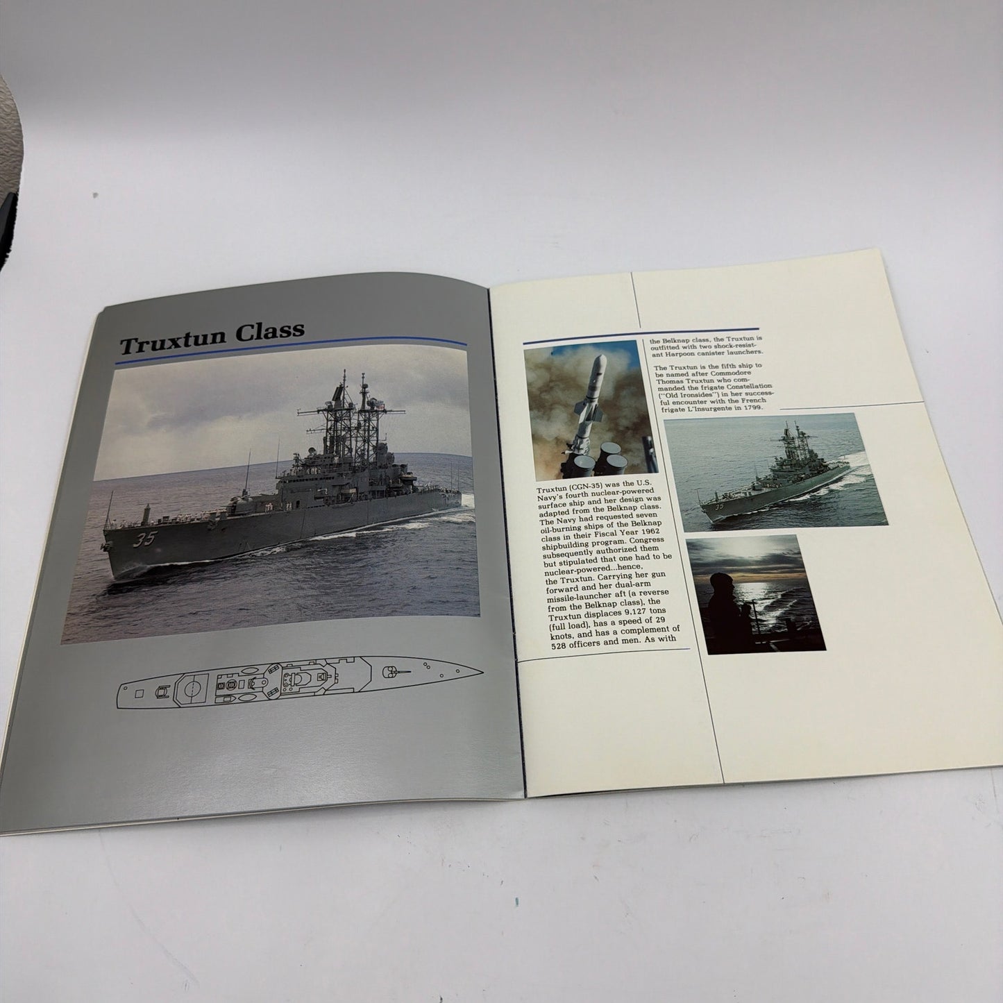 U.S. Navy Harpoon Surface Ships McDonnell Douglas Vintage Brochure Booklet