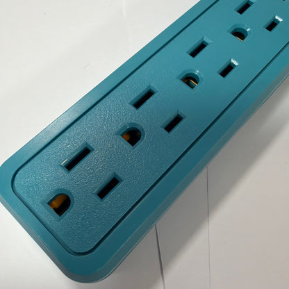 CyberPower B602RC1TL Surge Protector Power Strip Blue/Teal Tested Working