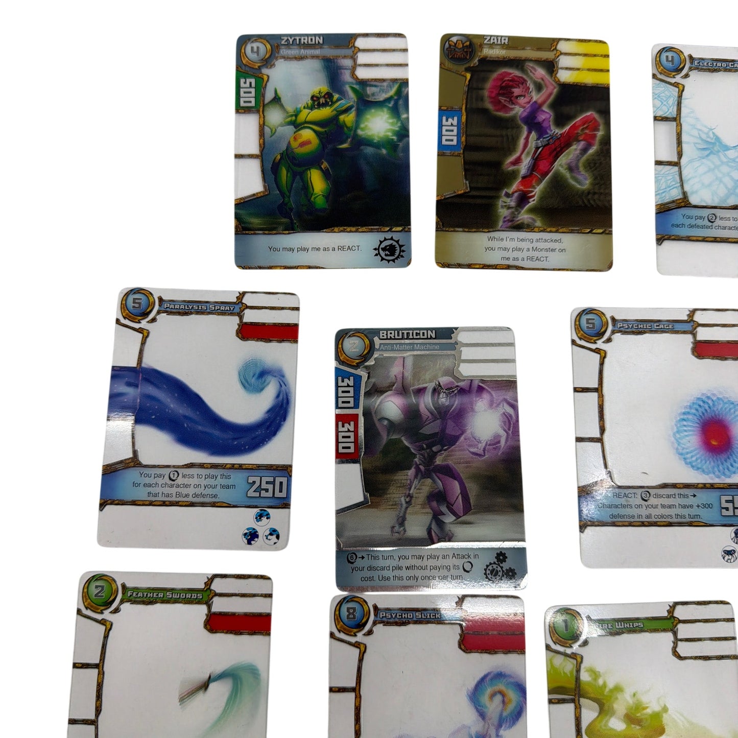 Redakai Conquer the Kairu X-Drive Card Lot – 19 Spin Master 2011 Cards