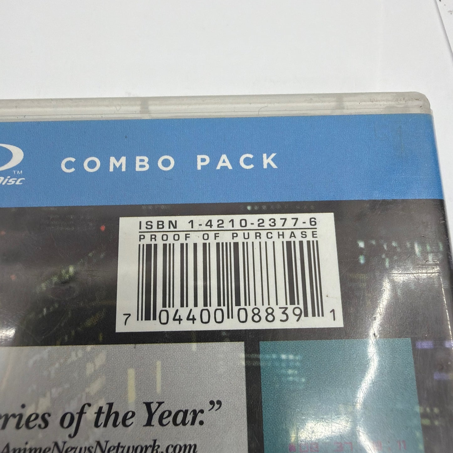 Eden of the East Paradise Lost Blu-ray DVD Combo Pack FUNimation