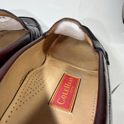 Cole Haan City Tassel Loafers Mens 11 3E Oxblood Leather Style 51150