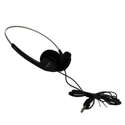 Sony MDR-004 On-Ear Wired Stereo Headphones Black Tested