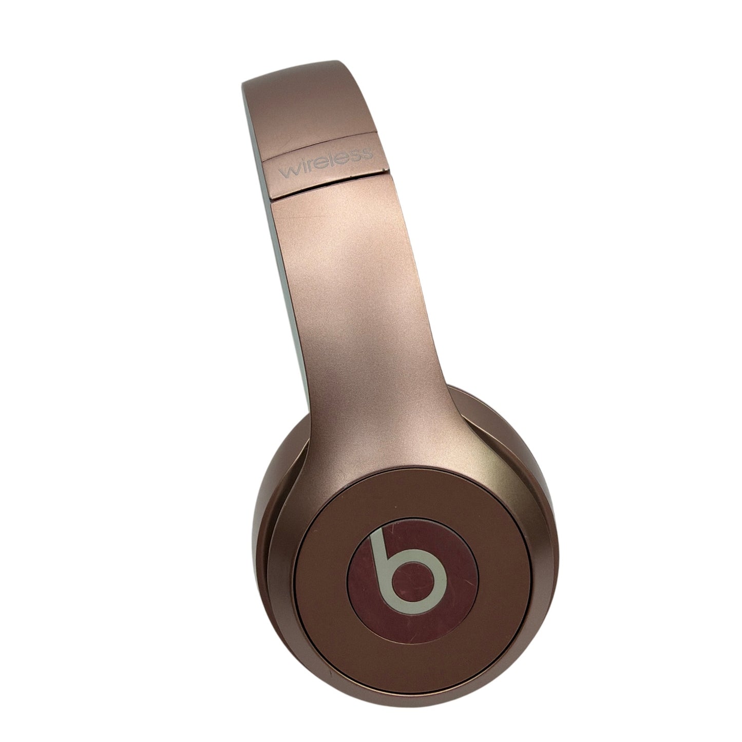 Beats Solo2 Wireless On-Ear Headphones Rose Gold B0534 – Tested, No Earpads