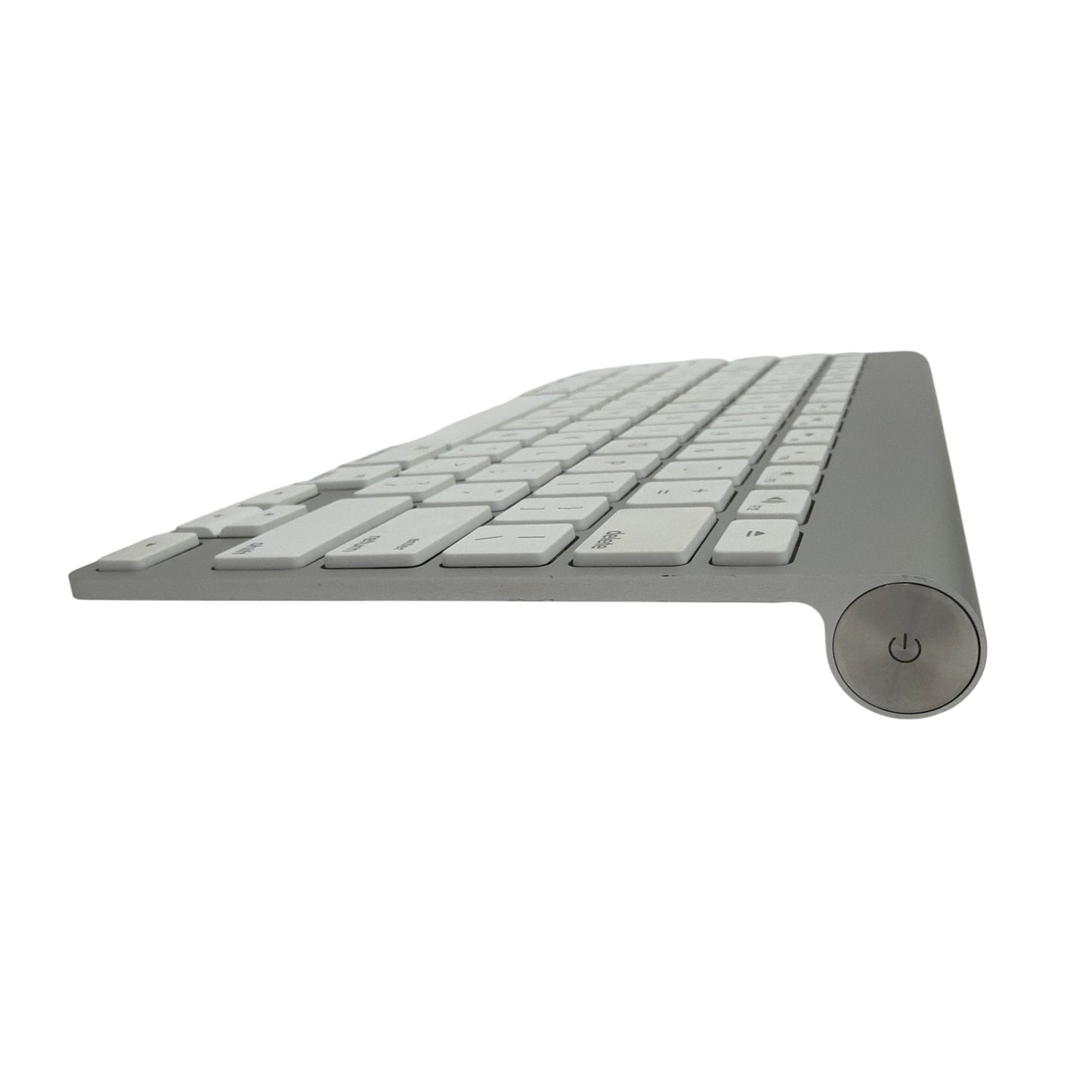 Apple Wireless Keyboard A1314 Silver Aluminum Bluetooth - Tested Working