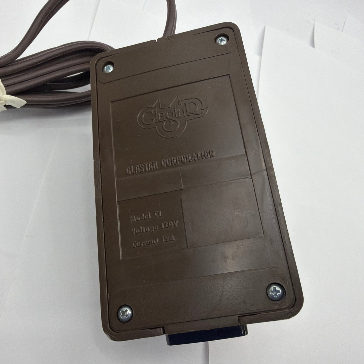 Glastar Model C1 Temperature Control 120V 15A Tested Working