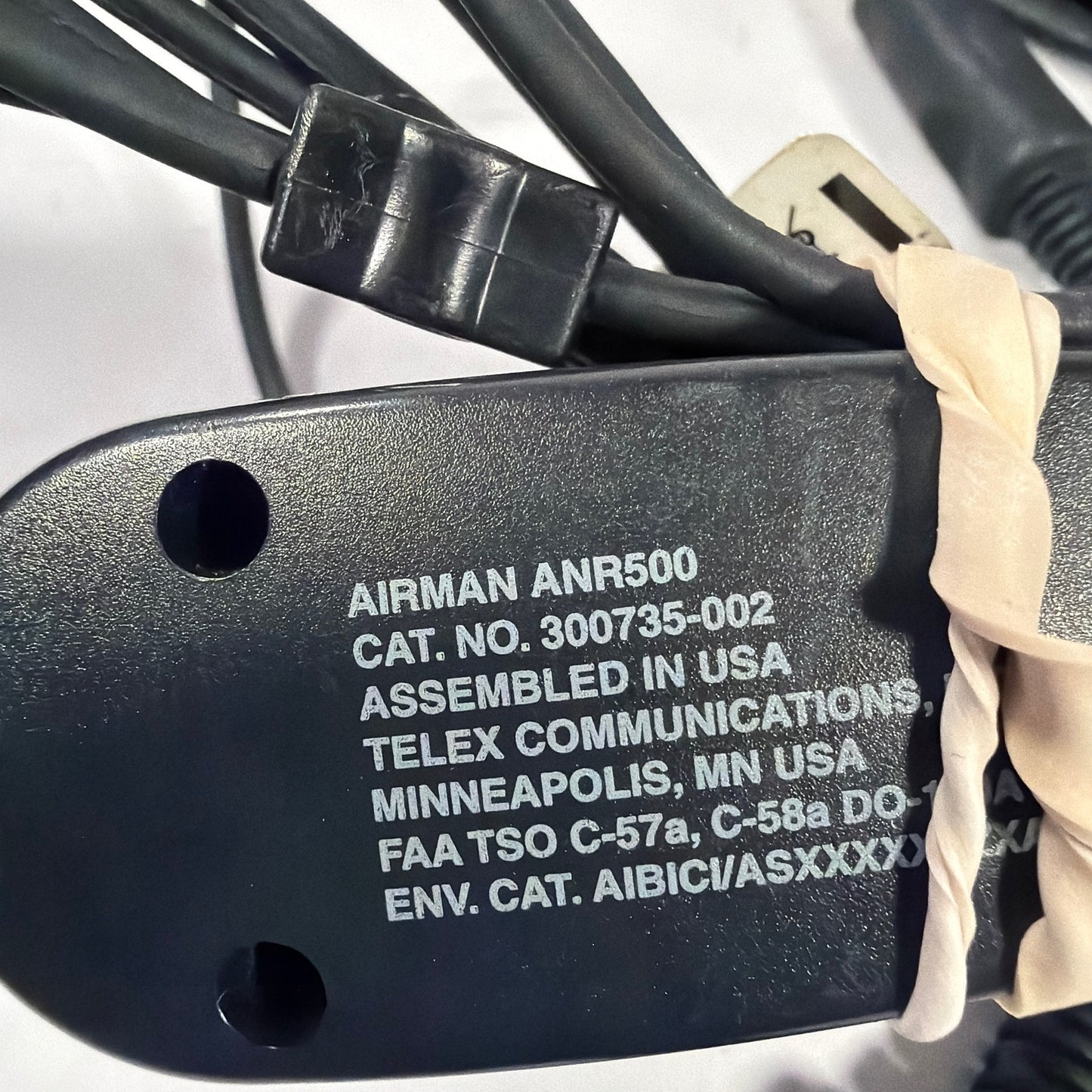Telex Airman ANR500 Aviation Headset 300735-002 Parts Repair