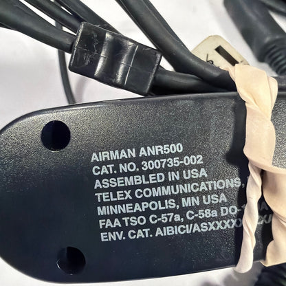 Telex Airman ANR500 Aviation Headset 300735-002 Parts Repair