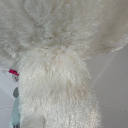 Amuse Maru-Moff Chinchilline Mochimaru White Chinchilla Plush 13.5 in