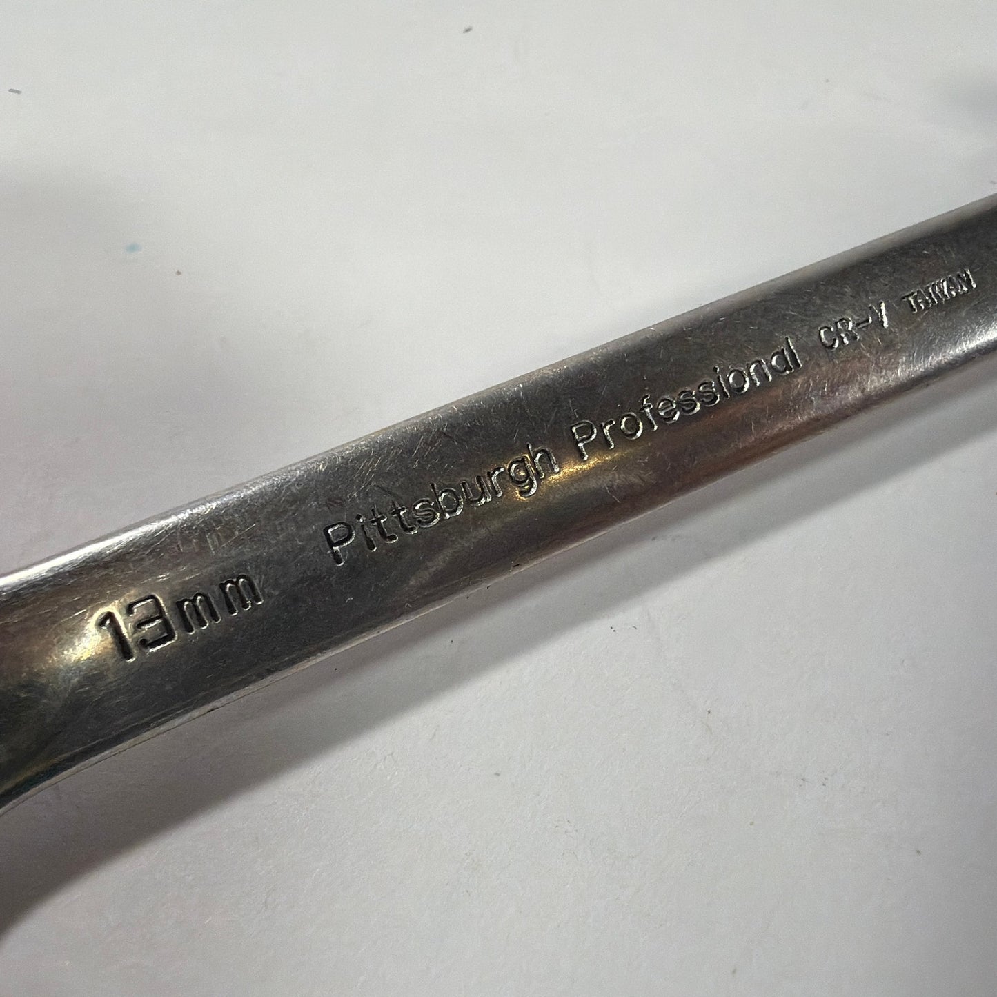 Pittsburgh Professional 13mm Flex-Head Ratcheting Combination Wrench CR-V Taiwan
