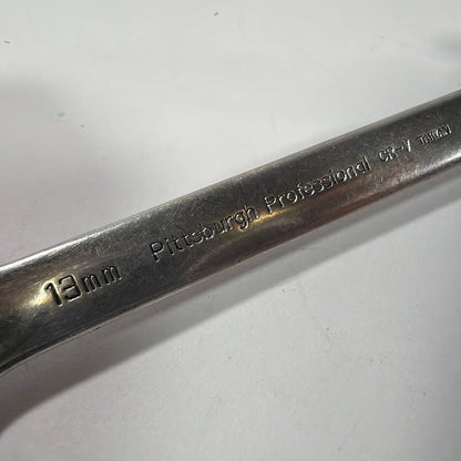 Pittsburgh Professional 13mm Flex-Head Ratcheting Combination Wrench CR-V Taiwan