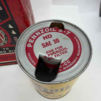 Vintage Oil Can Lot Marvel Mystery Oil Pennzoil STP Treatment Tins Movie Prop