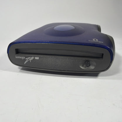 Iomega Zip 100 External USB Zip Drive Z100USBNC Blue For Parts Not Working