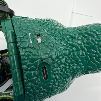Roaring Dinosaur Head Lamp Green T-Rex USB Rechargeable Headlamp