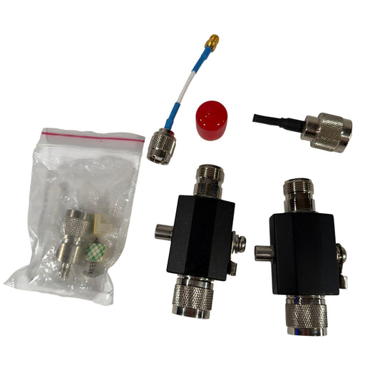 Lot of 2 Coaxial Lightning Arrestors Surge Protectors With N-Type Connectors Unt