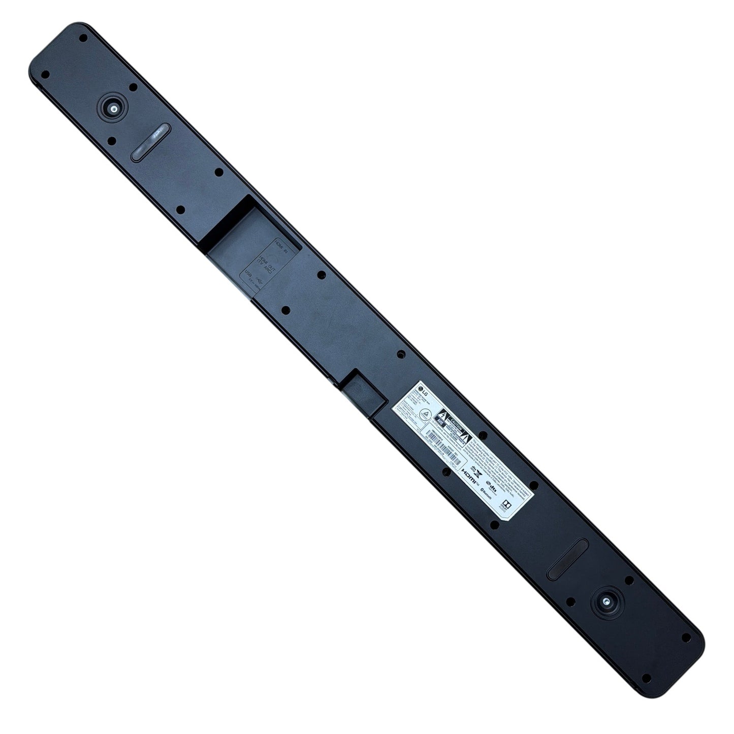LG SN5A Wireless Soundbar with Subwoofer SPN5BM-W Remote and Power Cords