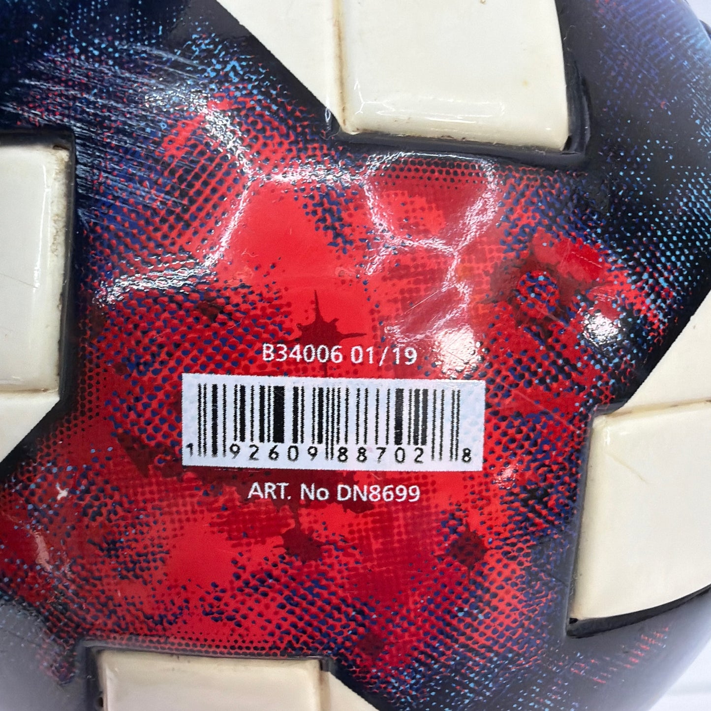 Nike MLS Mini Foam Soccer Ball DN8699 Red Blue White
