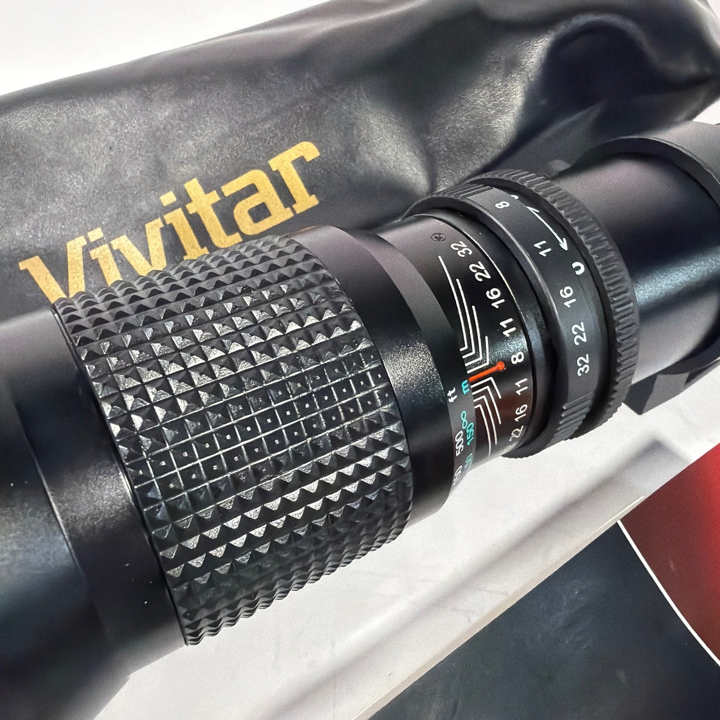 Vivitar Series 1 500mm f/8 Telephoto Lens T-Mount with T2-EOS Adapter