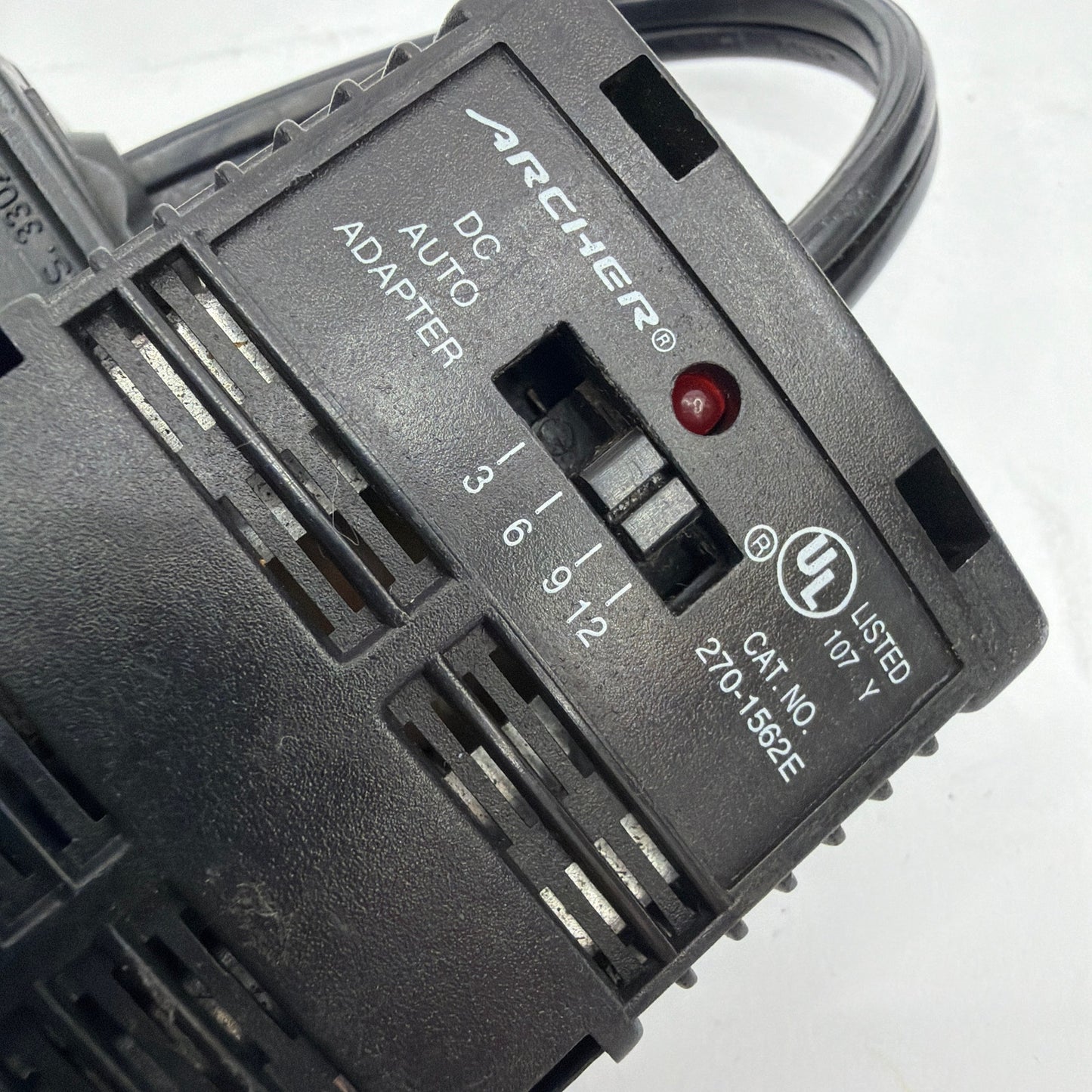 Archer 270-1562E DC Auto Adapter 3/6/9/12V Tested Working
