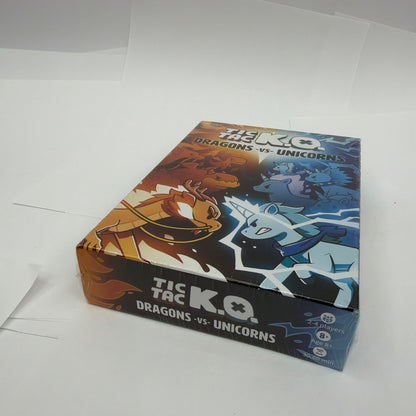 Unstable Games Tic Tac K.O. Dragons vs Unicorns Card Game Sealed