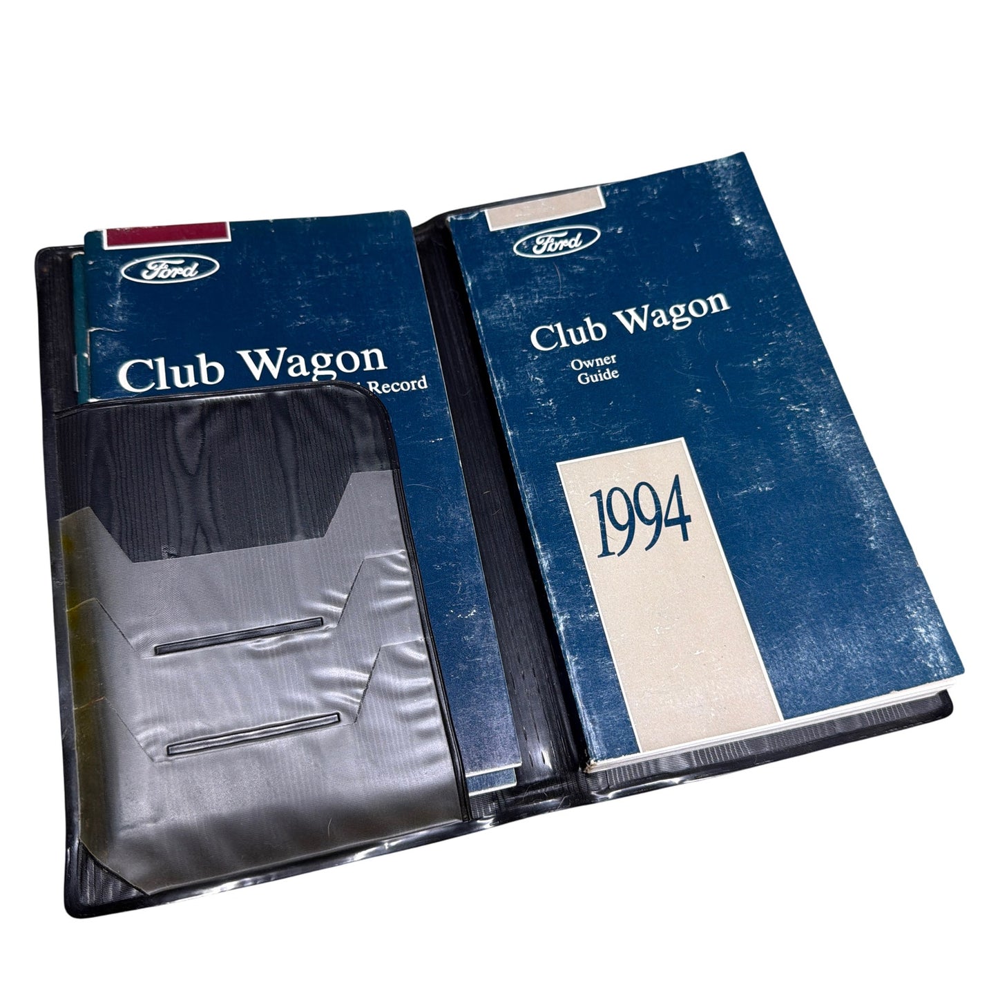 1994 Ford Club Wagon Owner Manual Set w/ Case, Warranty & Maintenance Books