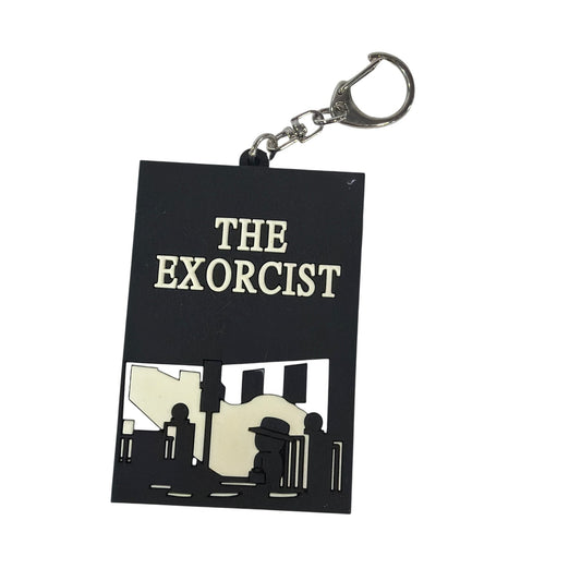 The Exorcist Licensed Black Keychain with Lobster Clasp 54 mm