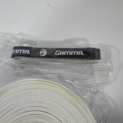 Gamma Supreme Tour Pack White Overgrip 15 Pack Tennis Grip Tape