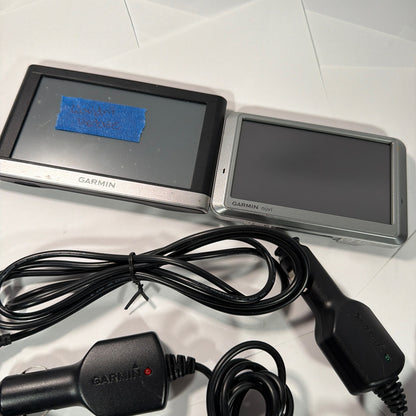 Garmin Nuvi Magellan GPS Lot for Parts Repair with Mounts Cables