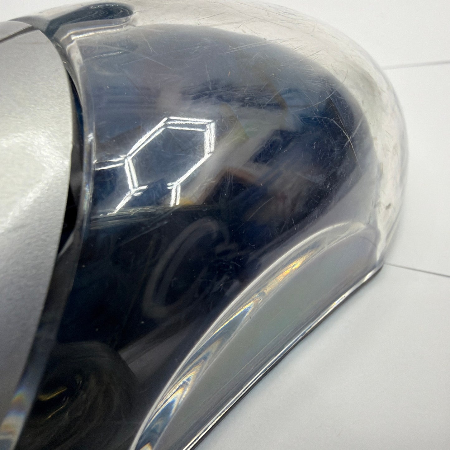 Optical Faerie Wired PS/2 Optical Mouse Translucent Blue Silver