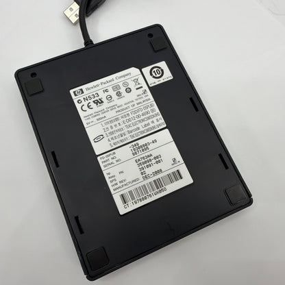 HP EA763AA FD-05PUB External USB 3.5 Floppy Disk Drive Black