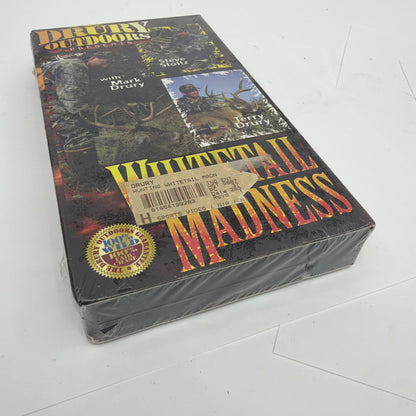 Drury Outdoors Whitetail Madness 1 VHS Sealed Hunting Video Mark Terry Drury