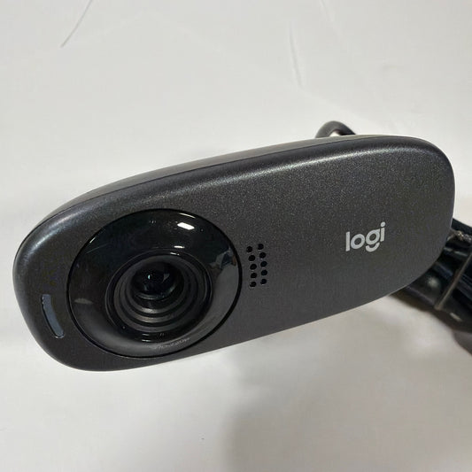 Logitech V-U0015 HD 720p USB Webcam Black Tested Working