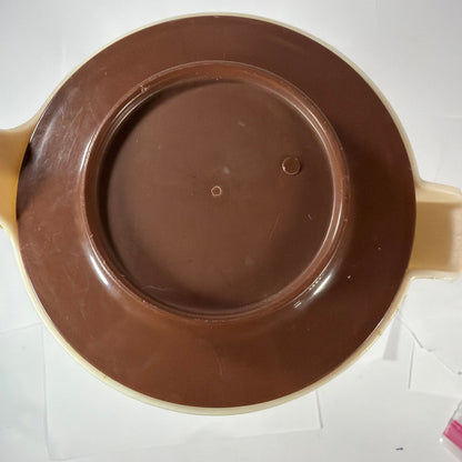 Rubbermaid 2 Quart Plastic Pitcher with Brown Lid Model 2796
