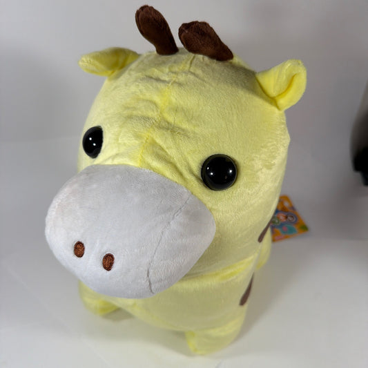 AMUSE Pocket Zoo Friendly Giraffe Plush 12 Inch with Tag GS1206