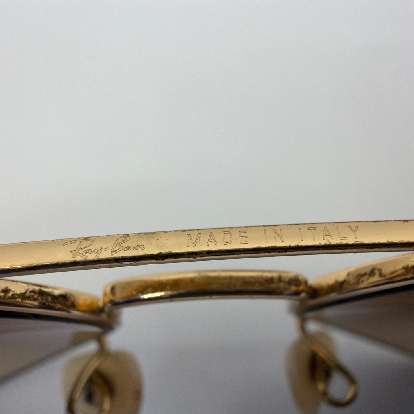Ray-Ban RB3479 001/70 Sunglasses Gold Frame Mirrored Lens 58-14