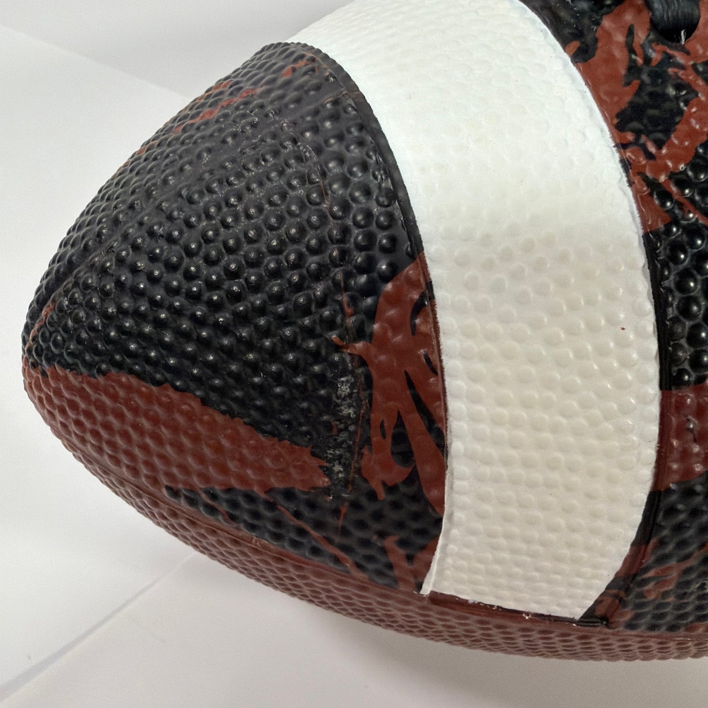 Nike Spin NF1052 11 Inch Football Brown Black White 11Lbs