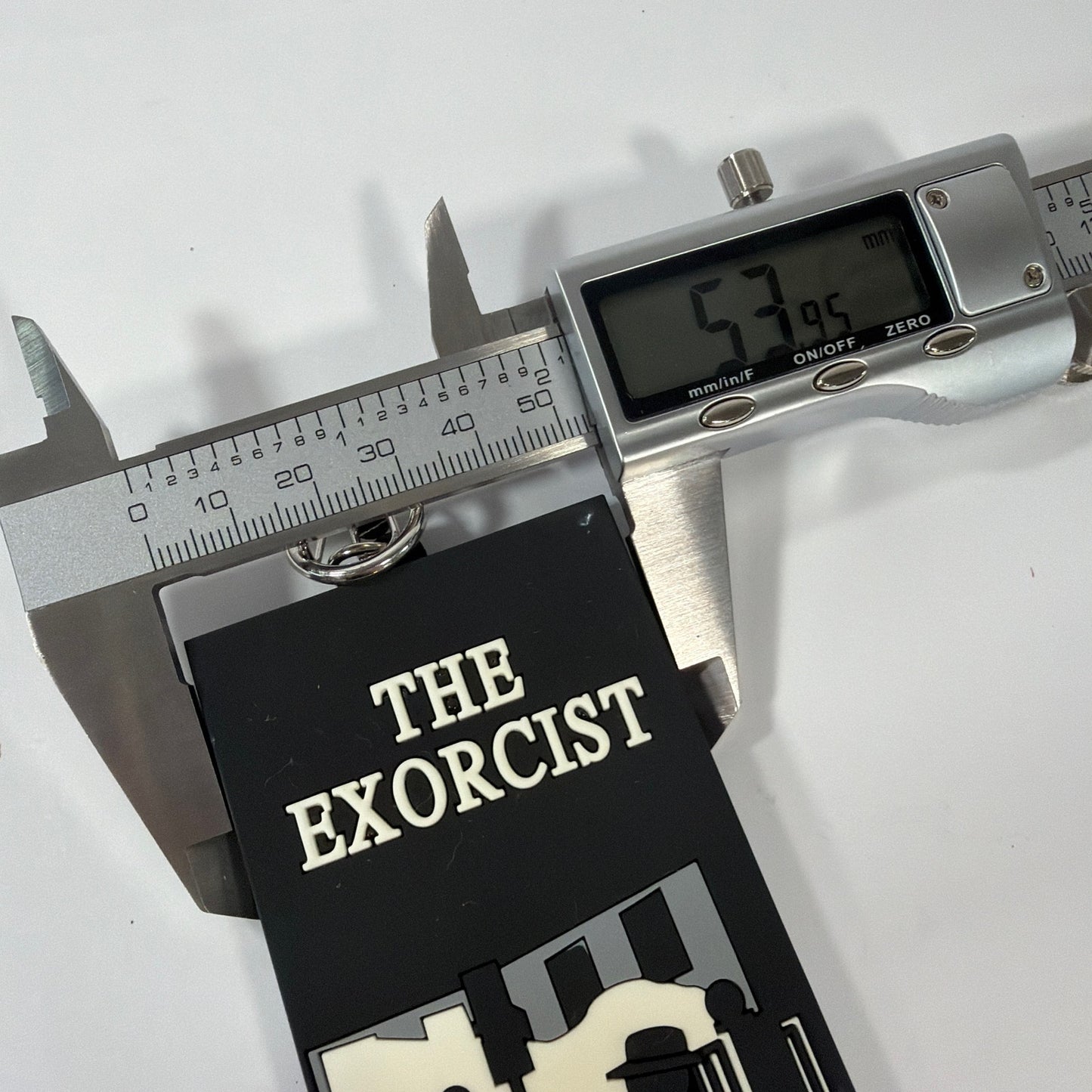 The Exorcist Licensed Black Keychain with Lobster Clasp 54 mm