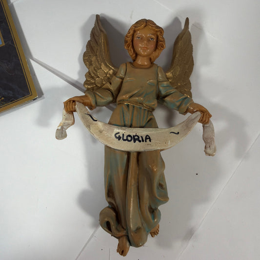 Fontanini Gloria Angel Nativity Figurine with Box and Booklet