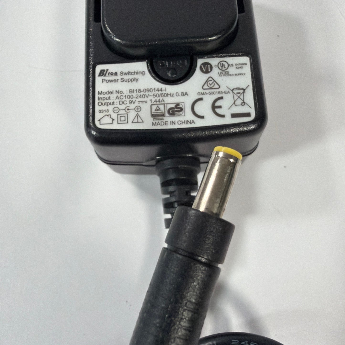 PalmPower Massager AC/DC Power Adapter BI18-090144-I 9V 1.44A Tested
