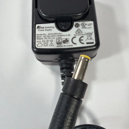 PalmPower Massager AC/DC Power Adapter BI18-090144-I 9V 1.44A Tested