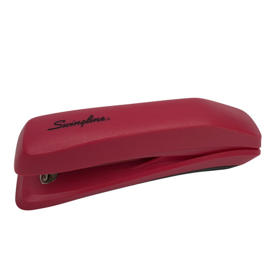 Swingline 545xx Pink 7 Inch Desktop Stapler Loaded with Staples