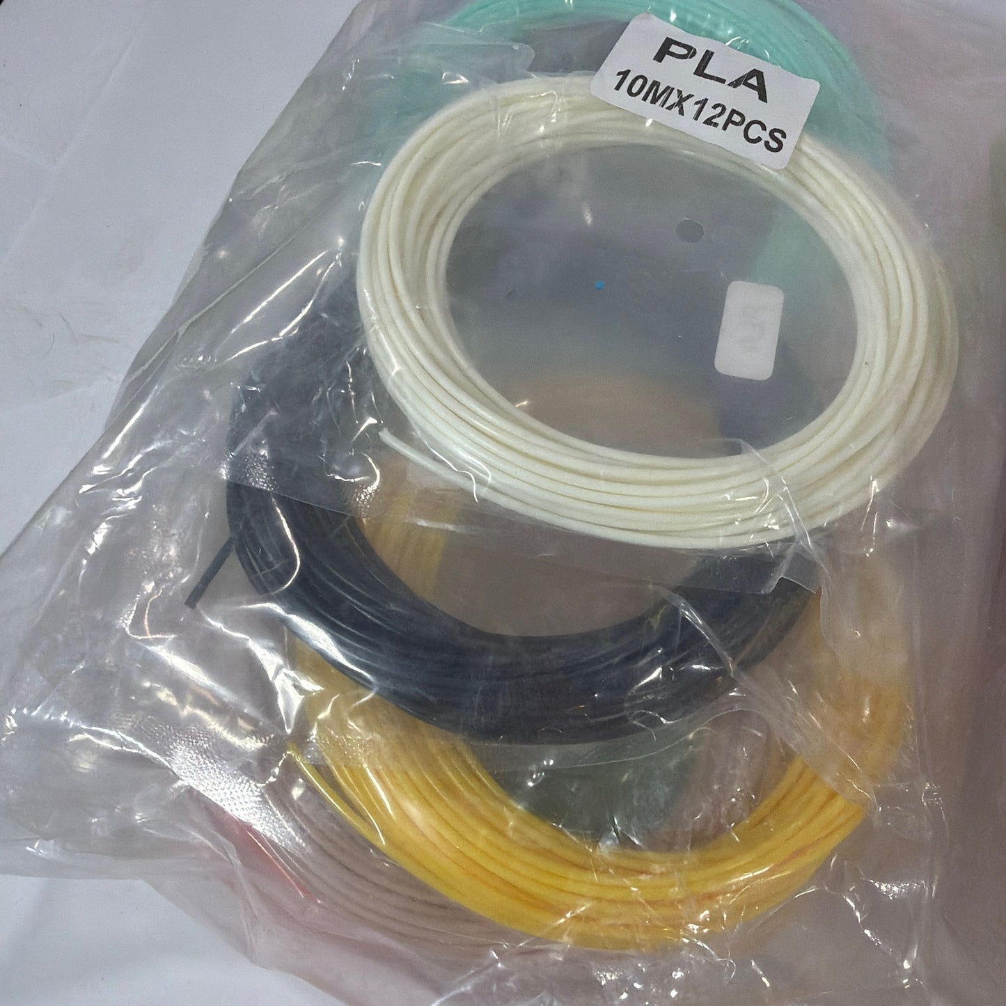 PLA 3D Pen Filament Refill Lot 10m x 12pcs 2 Bags Assorted Colors