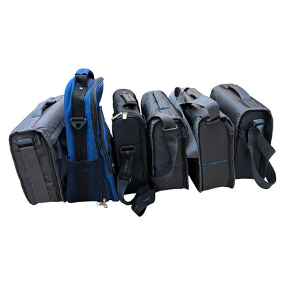 Lot of 6 ResMed CPAP Machine Travel Carry Bags – Gray/Black/Blue