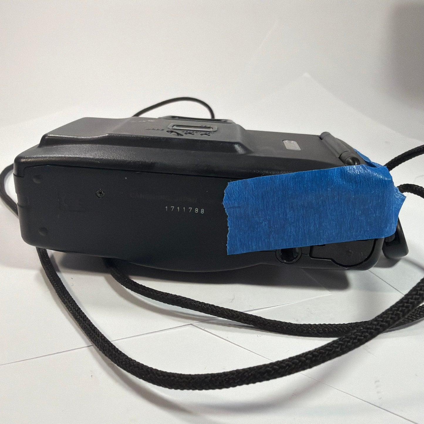 Canon Snappy LX II Date 35mm Film Point & Shoot Camera For Parts/Repair Untested
